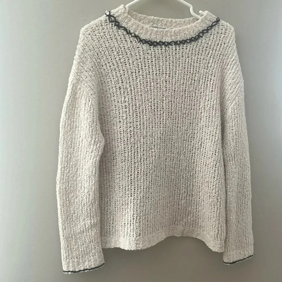 Vince Sweaters - [L]Vince Crew Neck Pull over Wool Blend  Sweater